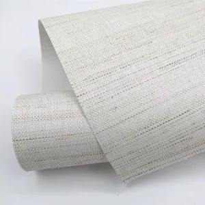 MYWIND Natural Material Grasscloth Ramie Fabric Wallpaper for Interior Wall Decoration
