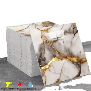 Mable UV PVC Self Adhesive Wall Sticker Rolls Wallpaper Tile 3D Wallpaper XPE Foam Wall Stickers