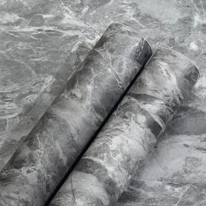 Marble Cement Vinyl Grey Wall Paper 3D Home Decoration Mural Wallpaper Adhesive Peel and Stick Wallpaper 3d Living Room