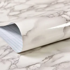 Marble PVC Self Adhesive Wallpaper Vinyl Sticker for Home Decoration