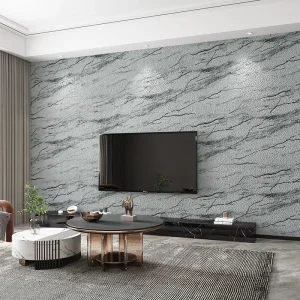 Marble Pattern 3D Stereoscopic TV Background Wall Wallpaper Living Room Bedside Bedroom Light Luxury Style Wallpaper