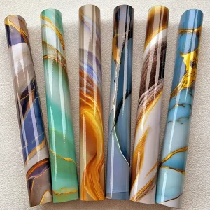 Marble Pattern PVC Self Adhesive Wallpaper Kitchen Peel Stick Home Decoration Building for Decor