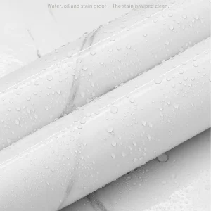 Marble Stone 3D Printable Self Adhesive Vinyl Wallpaper 1.2m*3m Roll for Home Decor Waterproof for Kitchen & Bathroom Use