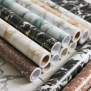 Marble Stone Nature Pattern Contact Waterproof Paper Peel and Stick Self Adhesive Wallpaper Geometric Pattern Background