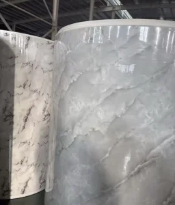 Marble Wallpaper PVC Wallpaper Roll Self adhesive Self coating Wall Sticker Home Bathroom Apartment Decoration
