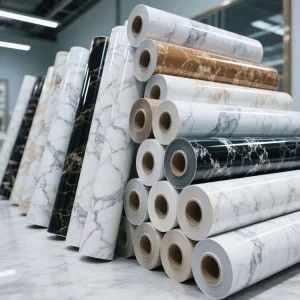 Marble Wallpaper Pvc Wall Paper Rolls Wall Coating Self Adhesive Marble Wall Stickers for Home Decor
