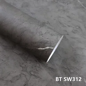 Marble Waterproof Polyvinyl Chloride Wallpaper Roll Self-Adhesive Modern Luxury Thick for Kitchen Living Room Bedroom Decor