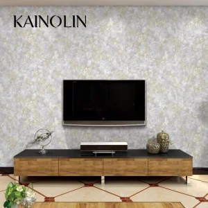 Minimalist Mould Proof Modern 3D Vinyl Wallpaper Roll for Living Room Kitchen and Bedroom