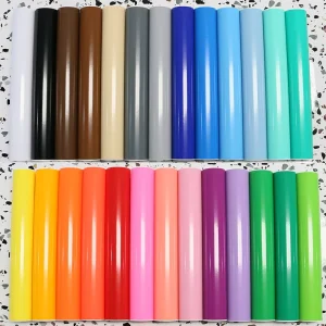 Mixed Color No Edge Lifting Easy Weeding No Color Fading PVC Material Self Adhesive Cutting Vinyl