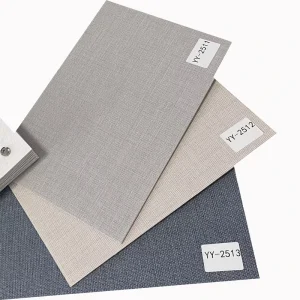 Modern 0.28mm Emboss 3D Fabric Grain Wall Panel Peel Stick Waterproof Roll for Hotel Apartment Bedroom Kitchen Bathroom Gym