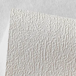 Modern 320g Beige Embossed Vinyl Wallpaper 1.06m Waterproof Wipeable for Hotel Dining Wall Decoration Household Use