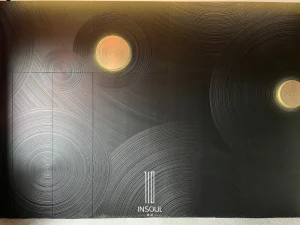 Modern 3D Carved WPC Wall Panel Geometric Star Ripple Hexagonal Shapes Interior Decorative 3D Relief Board For Feature Wall
