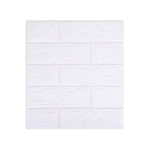 Modern 3D Eco Friendly Waterproof Wallpaper Wall Panel with Geometric Pattern Easy Install Household Use