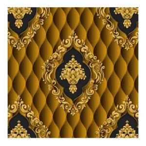 Modern 3D Embossed Damask Wallpaper Wall Paper Kitchen Walls Vinyl Wallpaper PVC Wallcovering Study Room Decorative Wallpaper