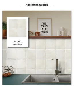 Modern 3D Geometric Wallpaper for Home Decoration, Backsplash Peel & Stick Wallpaper, Waterproof