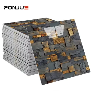 Modern 3D Marble Self-Adhesive Waterproof Removable Wallpaper for Exterior & Hospital Use Easy DIY Installation