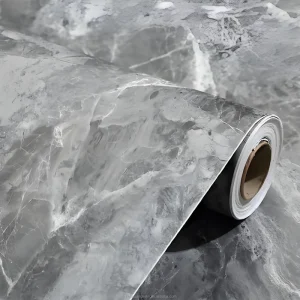 Modern 3D Marble Wallpaper Peel & Stick Oil Proof Vinyl for Kitchen Furniture Living Room Bedroom Bathroom Gym