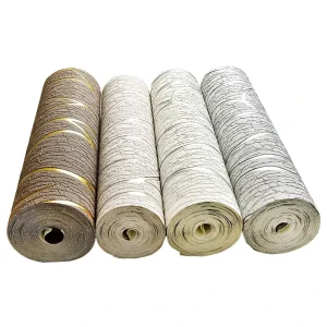 Modern 3D Non-Woven PVC Wallpaper Living Room TV Background Wall Paper Waterproof for Hotels