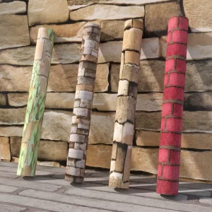 Modern 3D PVC Brick Wall Panels Self Adhesive Wallpaper Roll for Decorative Wall Renovations for Living Room Bedroom School