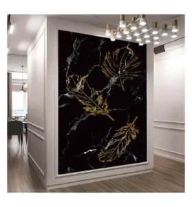 Modern 3D PVC Kitchen Countertop Wallpaper Sticker Waterproof Self Adhesive Contact Paper Household