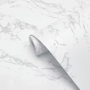 Modern 3D PVC Marble Self-Adhesive Wallpaper Home Decor Panel Film Peel Stick for Furniture and Kitchen