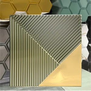 Modern 3D PVC Wall Panels Decorative Effect Mirror Stickers Indoor Outdoor for Bedroom Bathroom Living Room Villas Hotels Decor