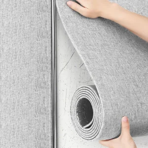 Modern 3D PVC Wallpaper Luxury Bedroom Home Decor Peel Stick Design Anti Static Sound Absorbing Moisture Proof 5 Year