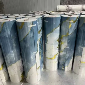 Modern 3D Self-Adhesive PVC Waterproof Wallpaper for Bedroom Living Room Apartment Easy Install High Quality 5-Year Warranty