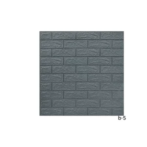 Modern 3D Self-adhesive Wall Sticker Kitchen Slat Wall Tiles Panel Peel Stick Wallpaper for Home Decoration for Living Room