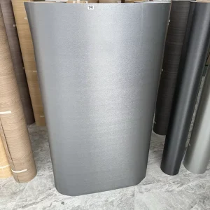 Modern 3D Silver Metallic Waterproof Self Adhesive Wallpaper for Apartment Interior Decoration Walls Fridge Renovation Rolls
