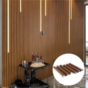 Modern 3D Wallpaper WPC Material Wall Sticker for Living Room Kitchen Children’s Bedroom Foam Wall Panels