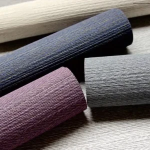 Modern 5 Star Hotel Project 30oz Fabric Backed Wallpaper Commercial PVC Wall Cloth Vinyl Waterproof Factory Supply