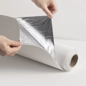 Modern 60cm 280cm White PVC Waterproof Faux Brick Pattern Soft Stone Wallpaper Cream Self-Adhesive
