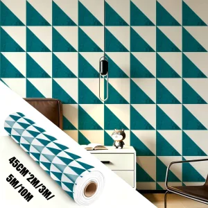 Modern Abstract 3D Wallpaper Rolls Peel and Stick Self adhesive PVC Wall Sticker for Living Room Bedroom Office Home Wall Decor