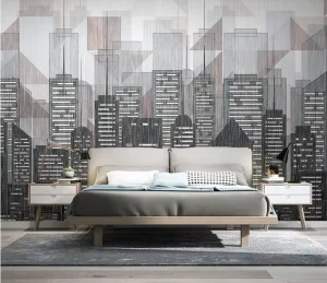 Modern Abstract Living Room Wallpaper Custom Size Removable & Waterproof Wall Mural Home Decor
