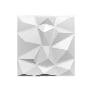 Modern Art 3D Wall Panels Decorative Thermoforming Plastic PVC Tile Wallpaper Home Hotel Decoration Embossed