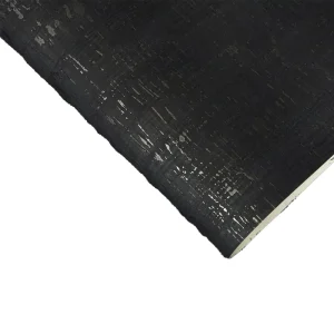 Modern Black Silver Bottom Cork Wallpaper with Easy Installation for Apartment Living Room Curtains Home Decor Wallpaper