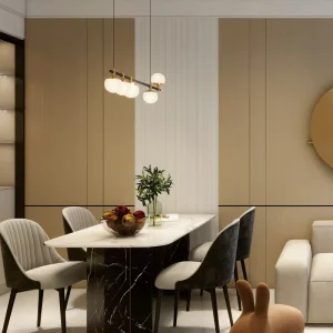 Modern Building Materials Wood Bamboo Charcoal Veneer Wall Panel for Warehouse Outdoor Use