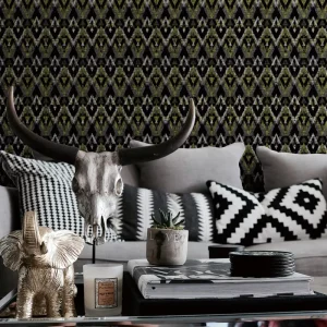 Modern Decorative Waterproof Non Woven Wallpaper Wall Paper Rolls for Dining Hall Living Room Bedroom Home Hotel Restaurant