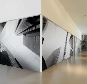 Modern Design 3D Wall Mural Digital Printing Non Woven Wallpaper