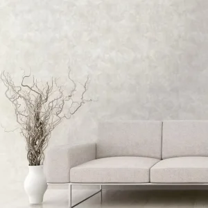 Modern Design 54 Inches Fire-retardant Fabric-backed Vinyl Wallpaper for Bathroom Washable