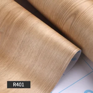 Modern Design Oak Wooden Wallpaper PVC Self Adhesive Contact Paper for Home Furniture Kitchen Cabinet Decoration Peel Stick