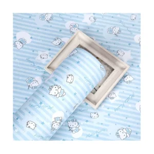 Modern Design Self Adhesive PVC Vinyl Wallpaper Waterproof Embossed Fireproof for Kids Room Kitchen & Bedroom Cartoons Pattern