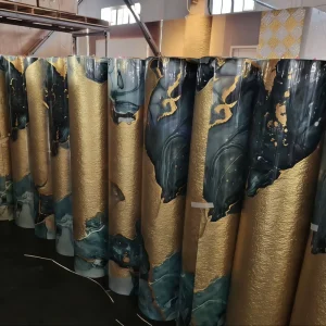 Modern Design Self Adhesive Vinyl Wall Panel Marble Sticker Roll Wallpaper for Hospital Basement