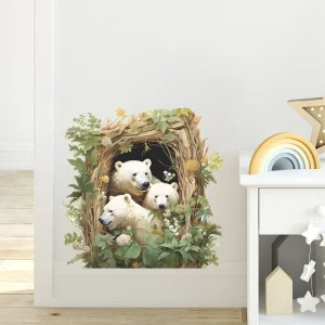 Modern Design Silicone Adhesive Waterproof Peel and Stick Wallpaper for Boys and Children Bedroom Wall Decoration