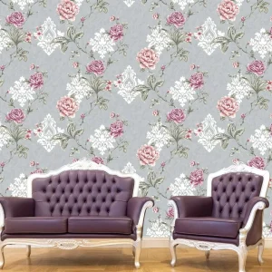 Modern Designs Elegant Luxury Wall Mural Waterproof Adhesive Interior Wall Paper Roll 3D Home Decoration Wallpaper