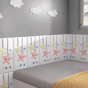 Modern Eco Friendly 3D Foam Wall Panels Custom Cutting Service Kindergarten PE Material for Kids Room Play Area DIY Wallpaper