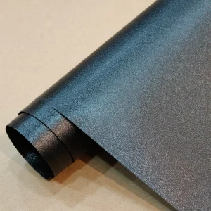 Modern Eco Friendly Durable Non adhesive 0.16mm Thick PET PVC Satin Solid Color Decorative Wallpaper Rolls for Hotel Furniture