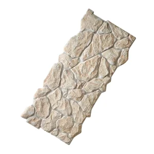 Modern Embossed Design PU Stone Wall Easy to Install Waterproof Plastic for Home Villa Living Room for Apartment Bedroom Gym
