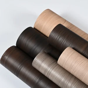 Modern Embossed Self-Adhesive Waterproof Decorative Wood Veneer Wallpaper